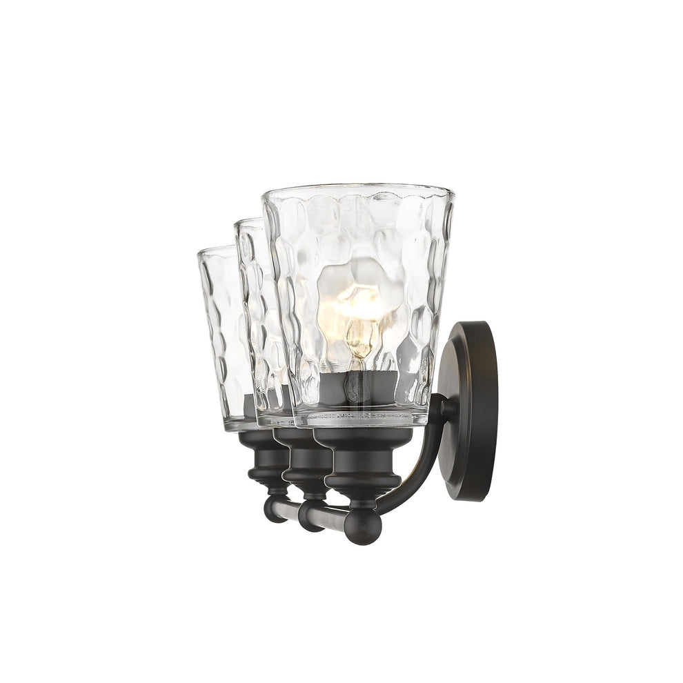 Mae 3-Light Oil-Rubbed Bronze Vanity By Homeroots | Vanity Light | Modishstore - 5