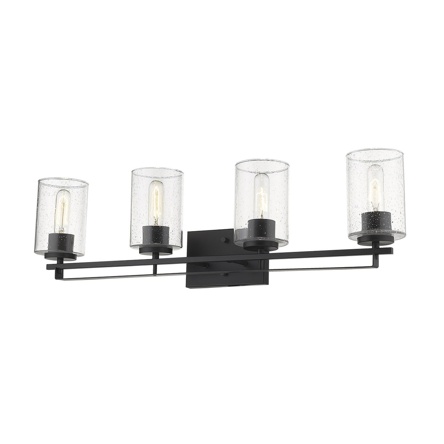 Orella 4-Light Matte Black Sconce By Homeroots | Sconces | Modishstore - 3