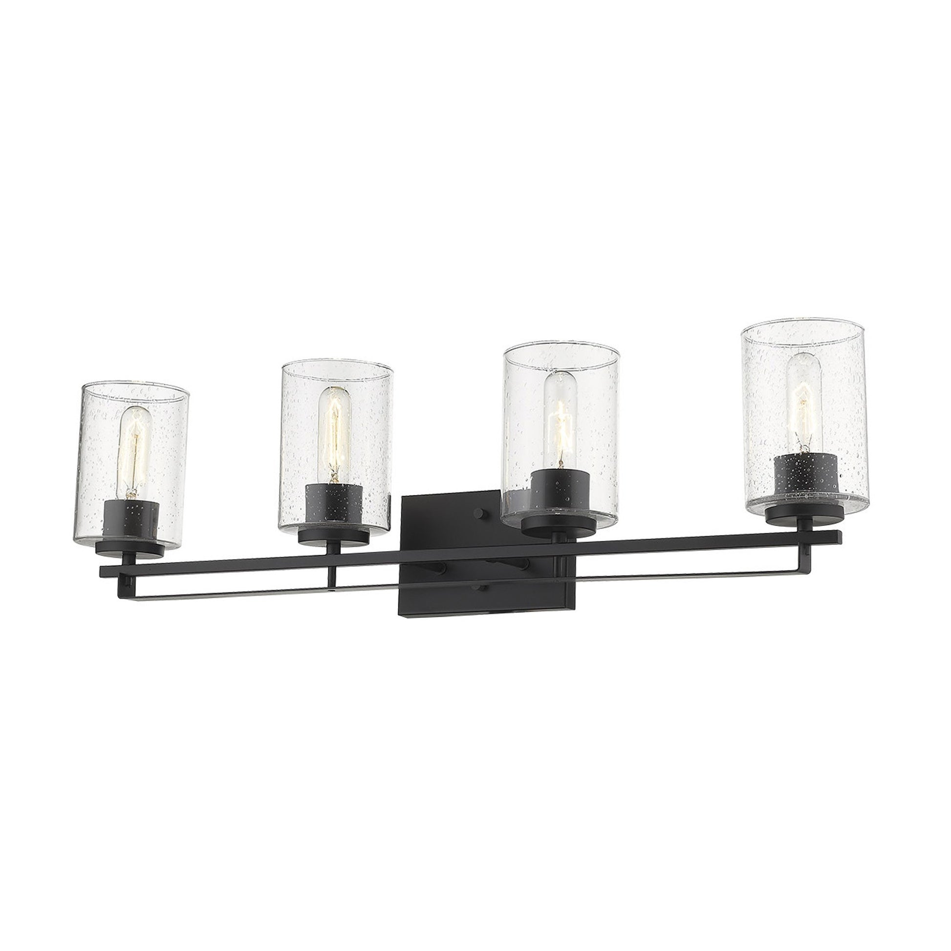 Orella 4-Light Matte Black Sconce By Homeroots | Sconces | Modishstore - 3