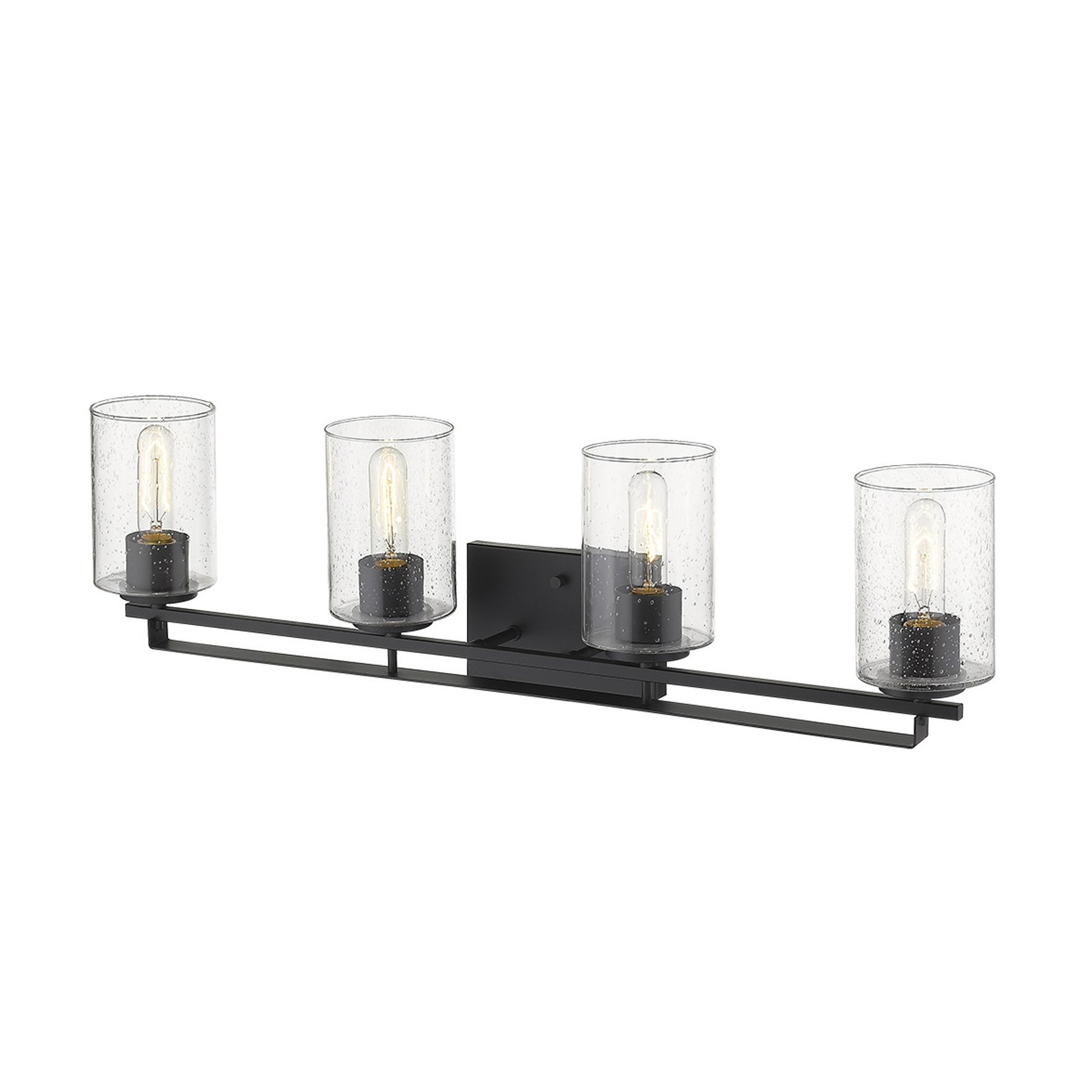 Orella 4-Light Matte Black Sconce By Homeroots | Sconces | Modishstore - 4