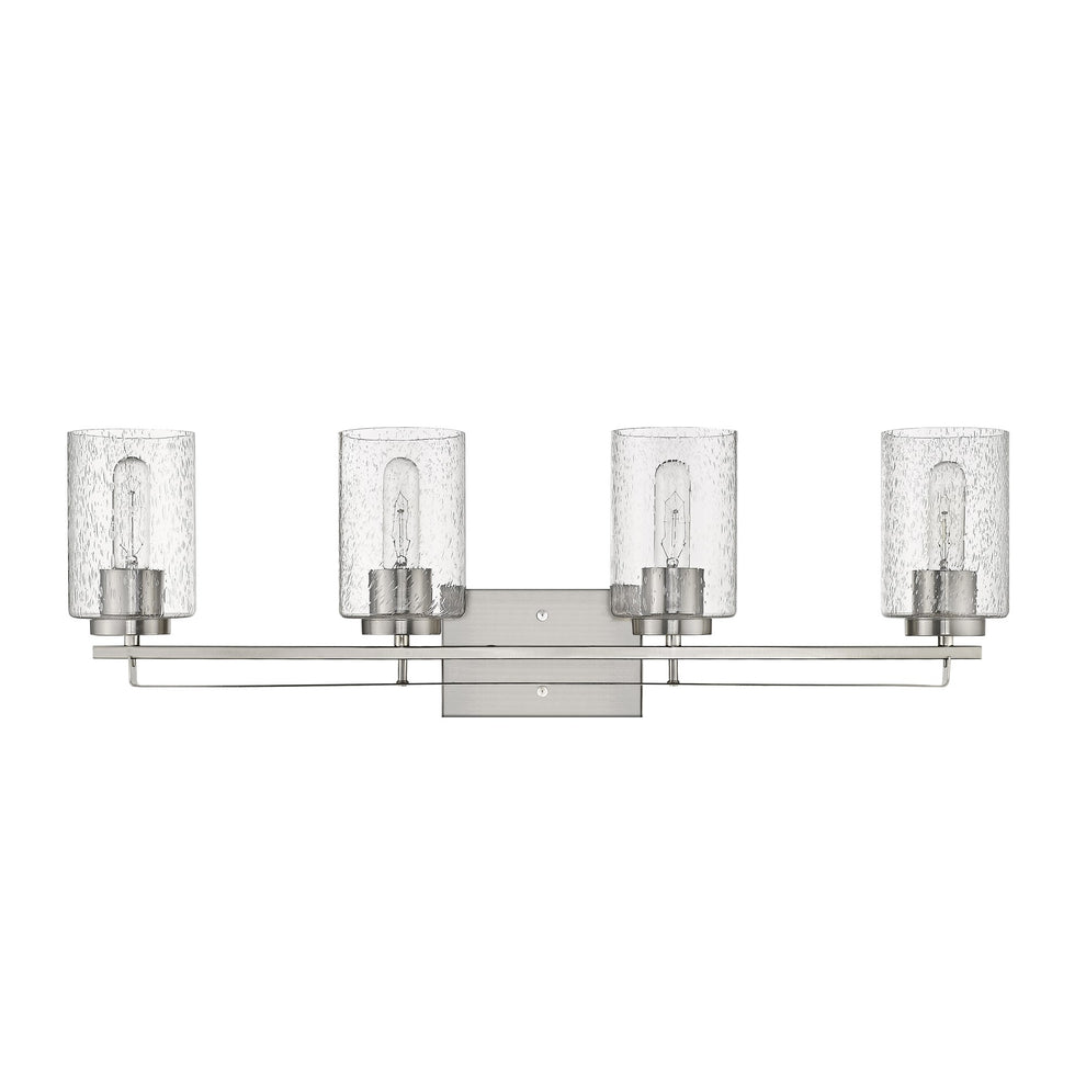 Orella 4-Light Satin Nickel Vanity By Homeroots | Vanity Light | Modishstore - 3