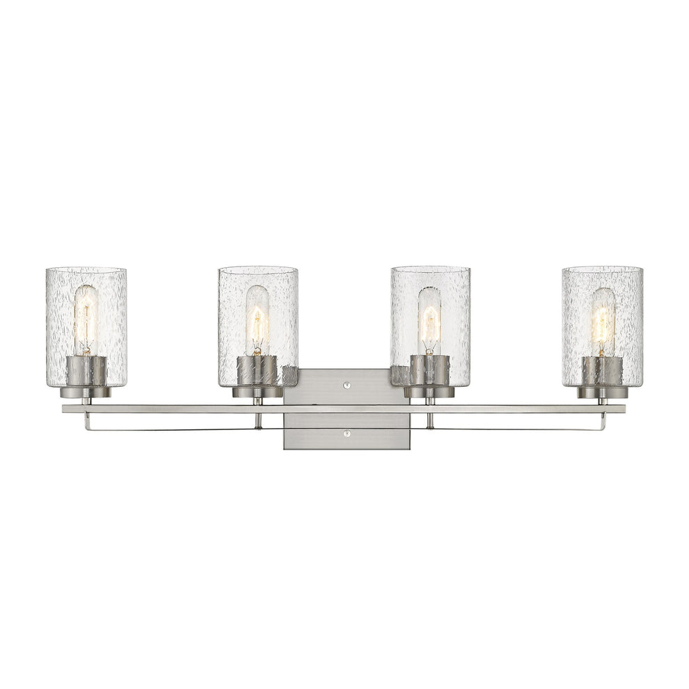 Orella 4-Light Satin Nickel Vanity By Homeroots | Vanity Light | Modishstore - 4