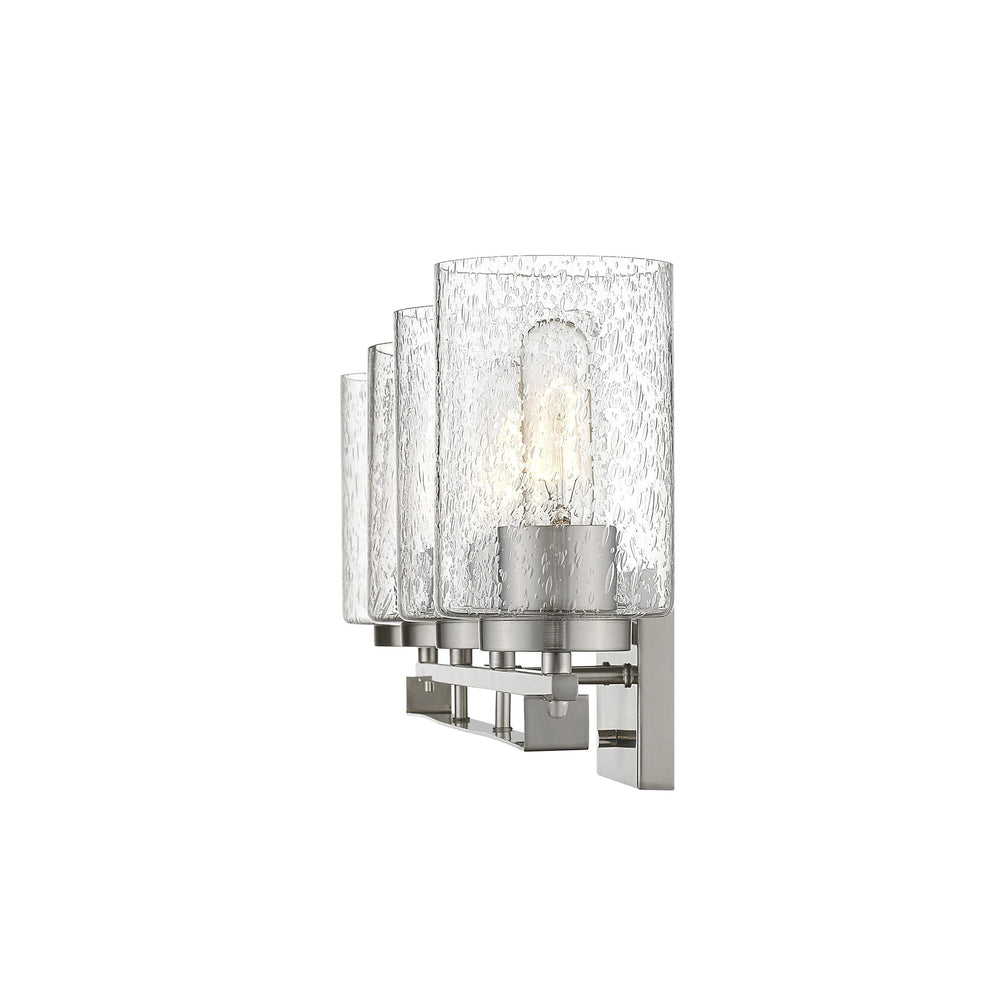 Orella 4-Light Satin Nickel Vanity By Homeroots | Vanity Light | Modishstore - 5