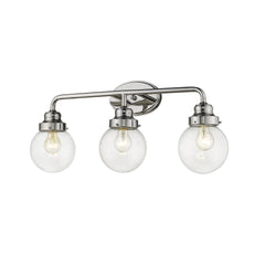 Portsmith 3-Light Polished Nickel Vanity By Homeroots
