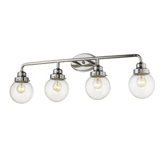Portsmith 4-Light Polished Nickel Vanity By Homeroots