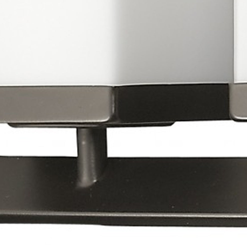 Burgundy 5-Light Oil-Rubbed Bronze Vanity Light With Etched Glass Shades By Homeroots | Vanity Light | Modishstore - 4