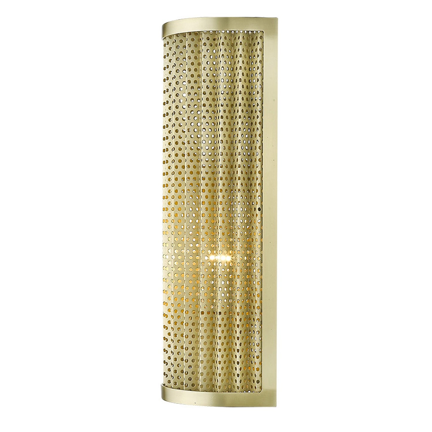 Basetti 1-Light Gold Sconce By Homeroots | Sconces | Modishstore - 3