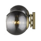 Lunette 2-Light Aged Brass Sconce By Homeroots | Sconces | Modishstore - 8