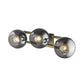 Lunette 3-Light Aged Brass Sconce By Homeroots | Sconces | Modishstore - 7