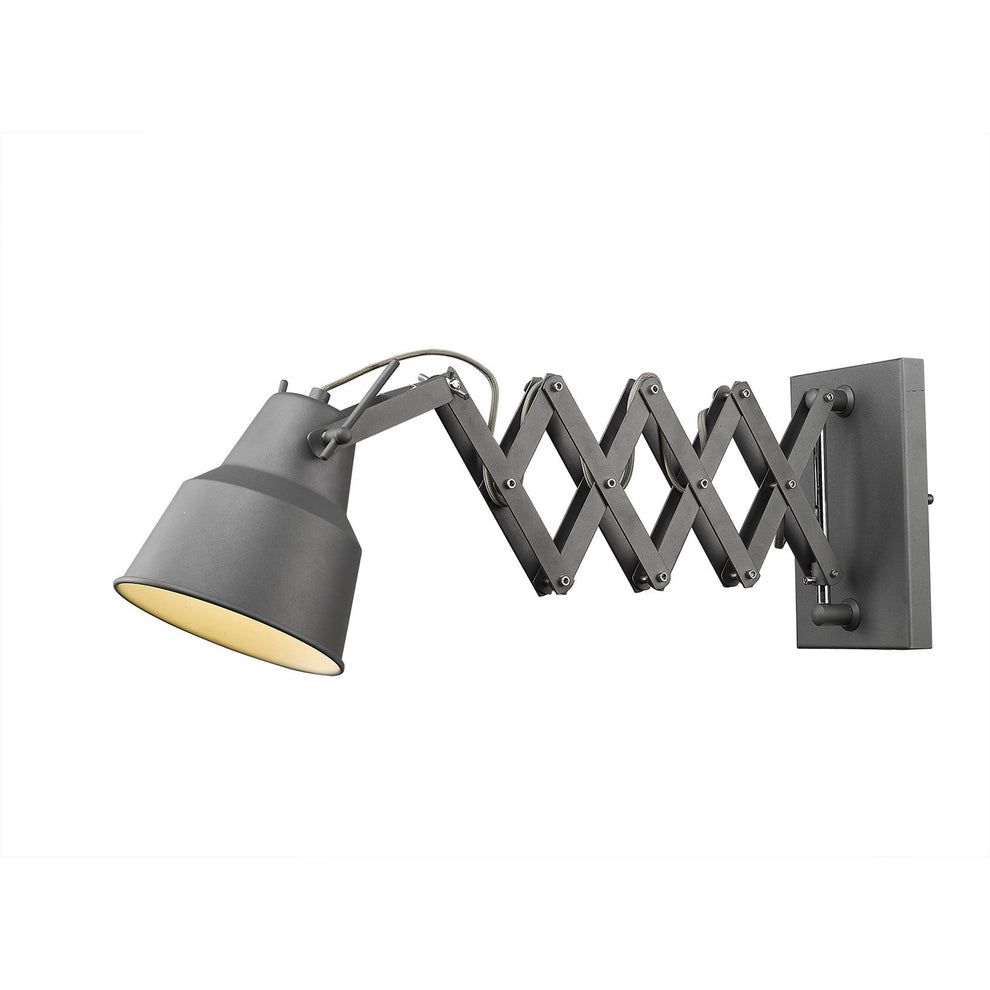 Plexus 1-Light Gray Sconce By Homeroots - 398794 | Sconces | Modishstore - 3