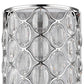 Isabella 1-Light Polished Nickel Sconce With Crystal Accents By Homeroots