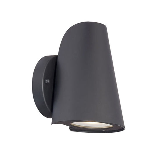 Matte Black LED Conical Wall Sconce By Homeroots | Sconces | Modishstore
