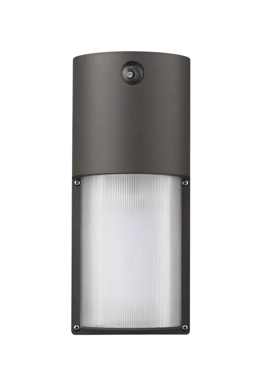 Bronze Integrated LED Wall Pack With Photocell By Homeroots | Wall Lamps | Modishstore