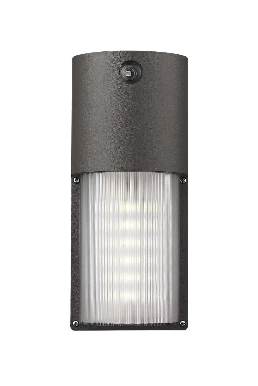Bronze Integrated LED Wall Pack With Photocell By Homeroots | Wall Lamps | Modishstore - 2