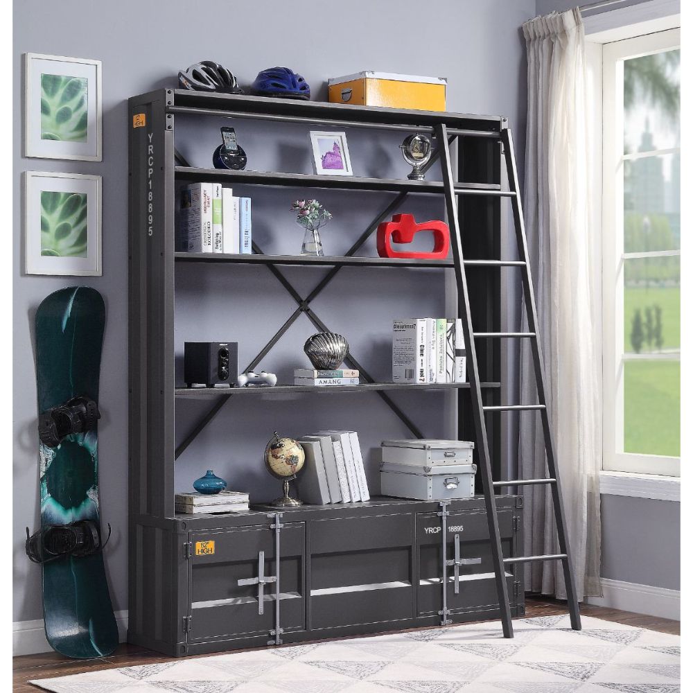 Cargo Bookshelf By Acme Furniture | Bookcases | Modishstore - 2