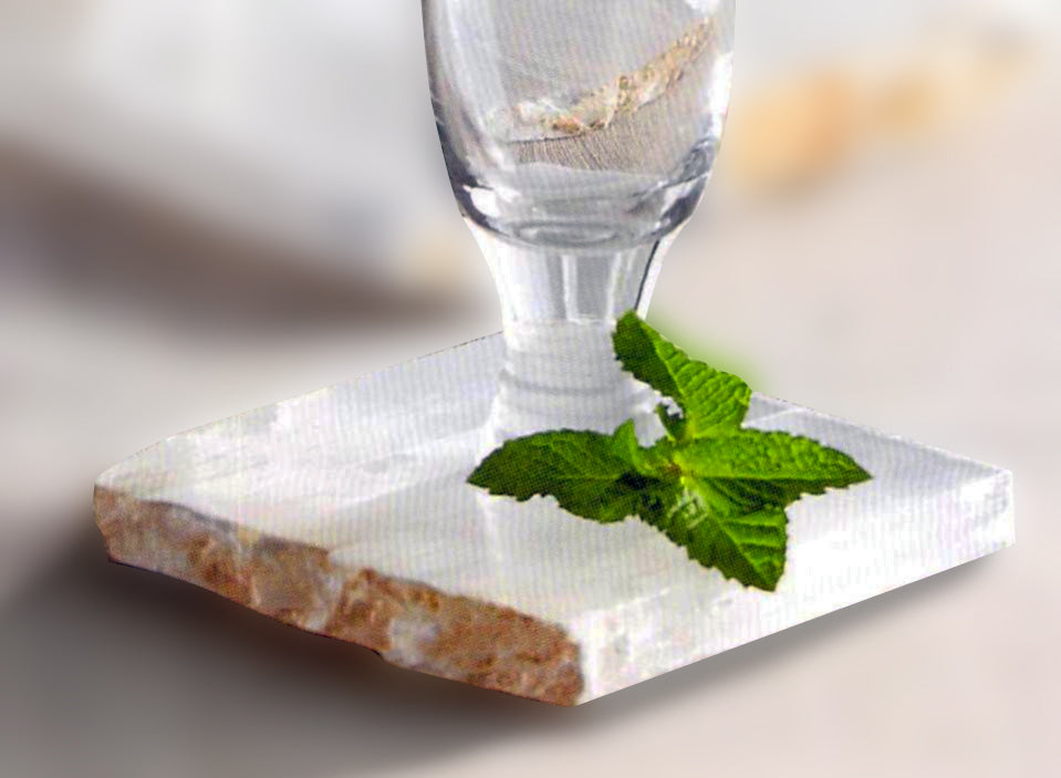 Roost Selenite Collection - Coasters - Serving Slab-5