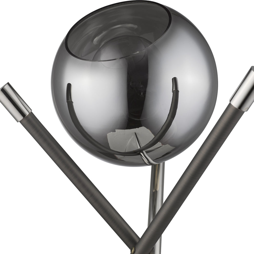 Trend Home 1-Light Polished Nickel Table Lamp By Homeroots - 399146 | Table Lamps | Modishstore - 3
