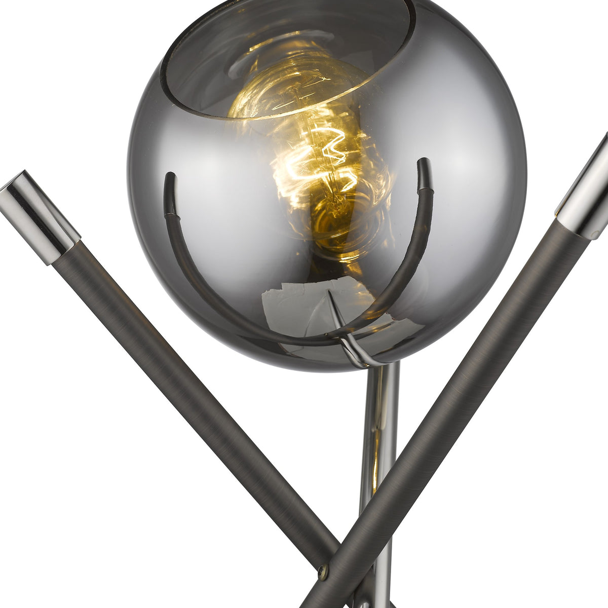 Trend Home 1-Light Polished Nickel Table Lamp By Homeroots - 399146 | Table Lamps | Modishstore - 4