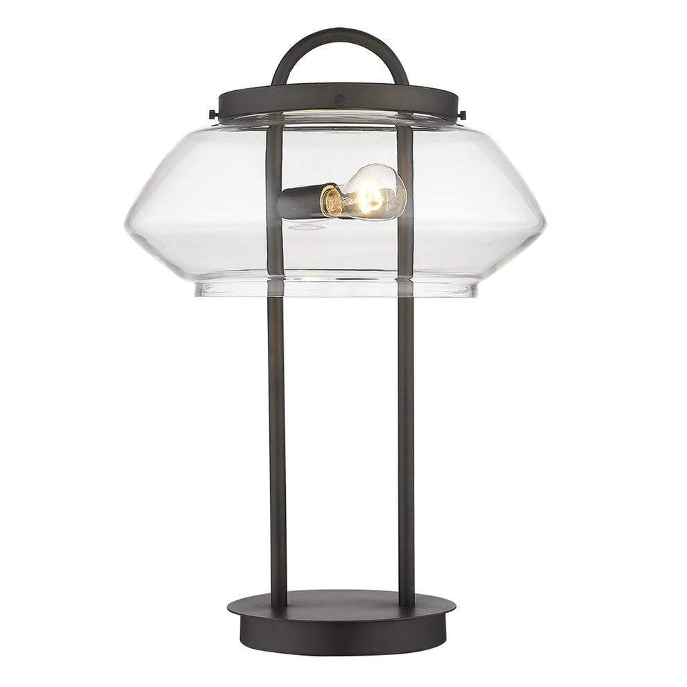 Garner 2-Light Oil-Rubbed Bronze Table Lamp By Homeroots | Table Lamps | Modishstore - 2