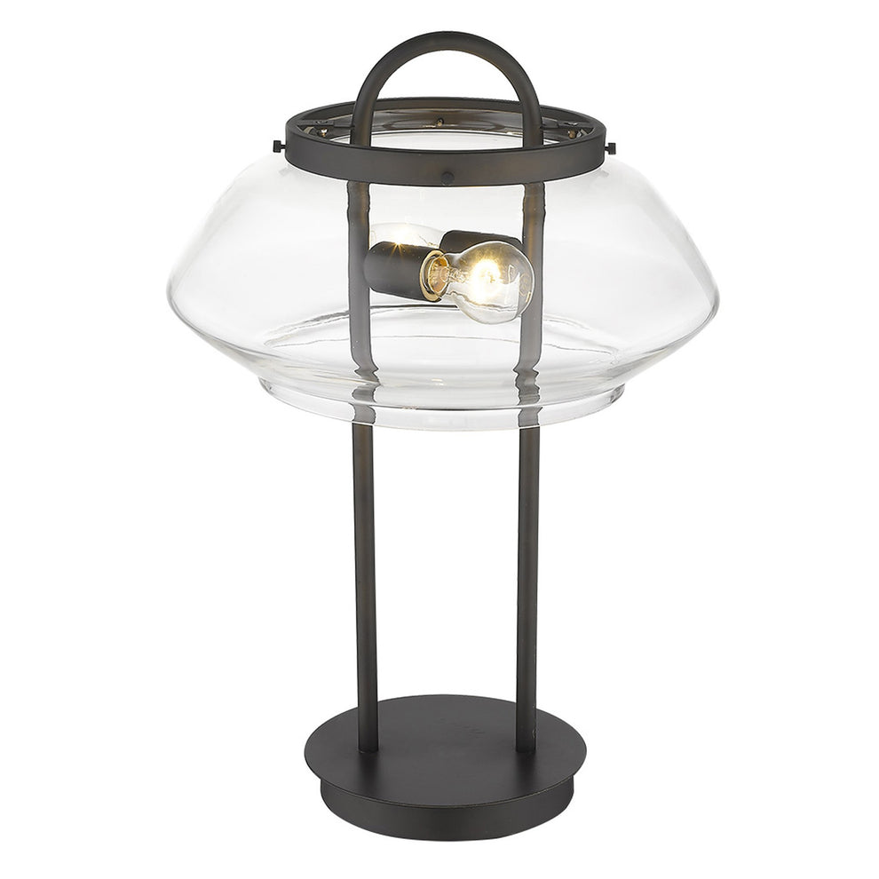 Garner 2-Light Oil-Rubbed Bronze Table Lamp By Homeroots | Table Lamps | Modishstore - 4