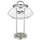 Garner 2-Light Satin Nickel Table Lamp By Homeroots | Table Lamps | Modishstore - 3