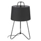 Lamia 1-Light Matte Black Table Lamp By Homeroots | Table Lamps | Modishstore - 3
