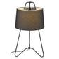 Lamia 1-Light Matte Black Table Lamp By Homeroots | Table Lamps | Modishstore - 4