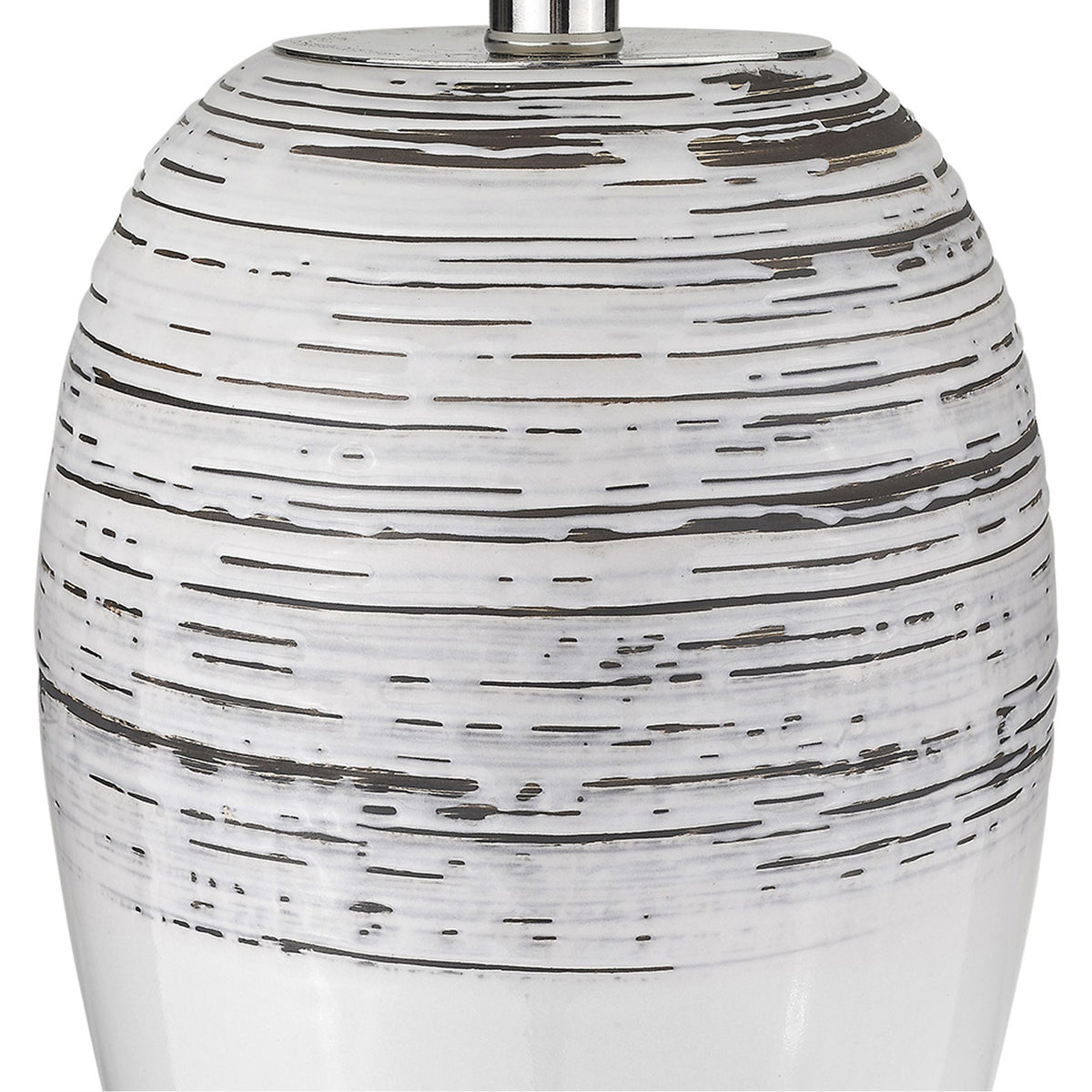 Trend Home 1-Light Polished Nickel Table Lamp By Homeroots - 399158 | Table Lamps | Modishstore - 5