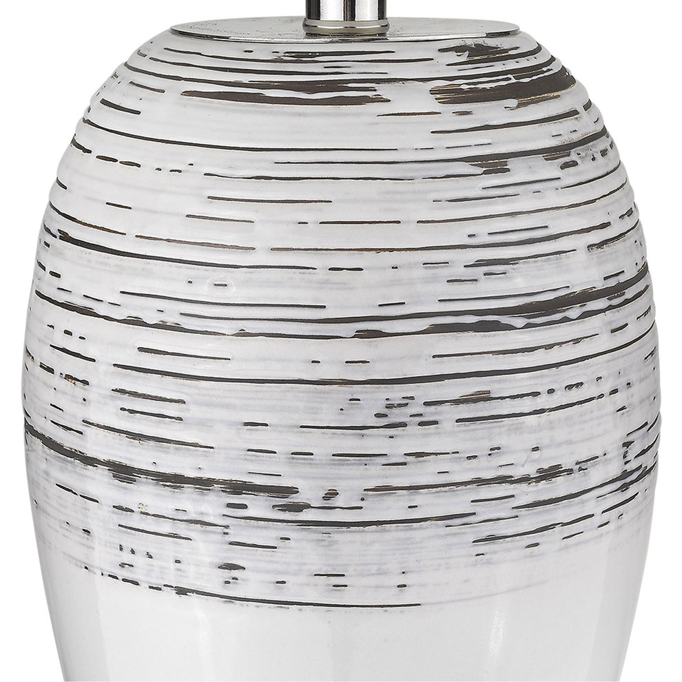 Trend Home 1-Light Polished Nickel Table Lamp By Homeroots - 399158 | Table Lamps | Modishstore - 5