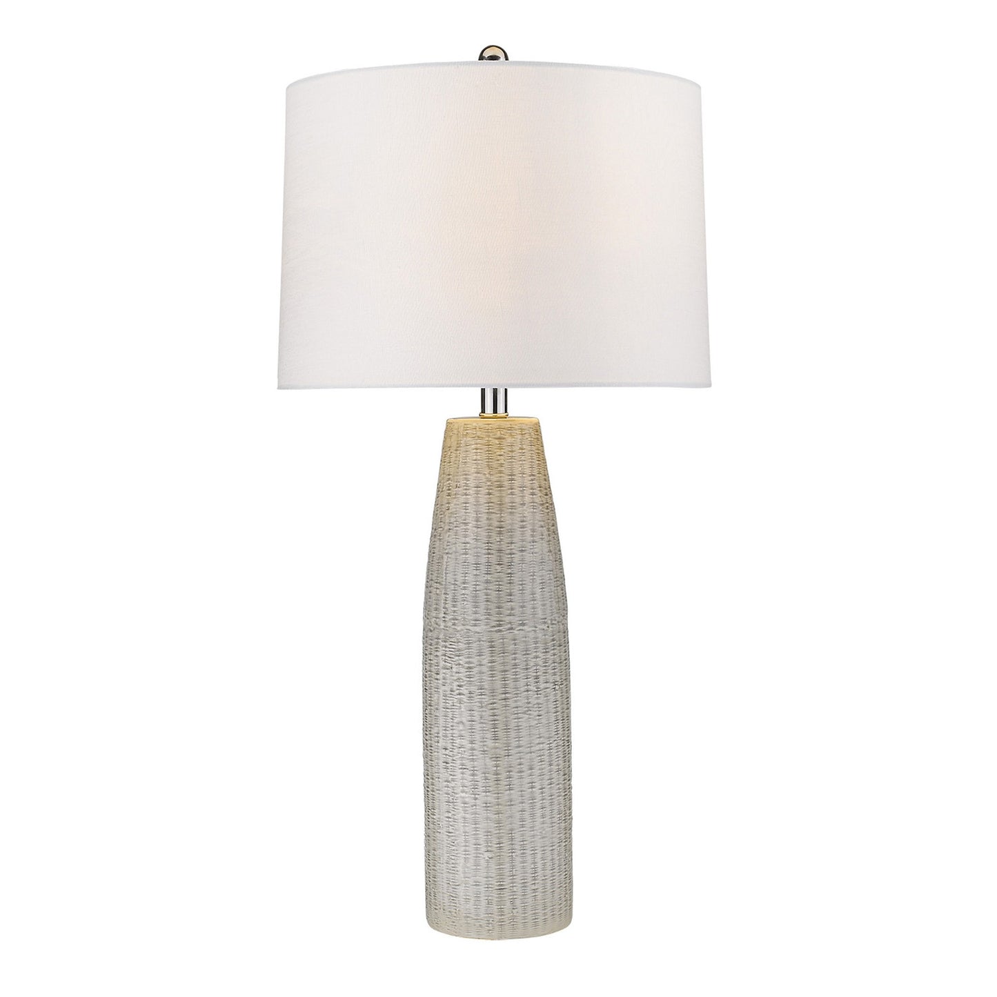 Trend Home 1-Light Polished Nickel Table Lamp By Homeroots - 399161 | Table Lamps | Modishstore - 2