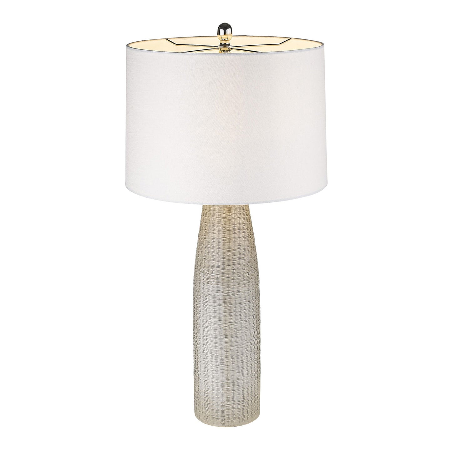 Trend Home 1-Light Polished Nickel Table Lamp By Homeroots - 399161 | Table Lamps | Modishstore - 3