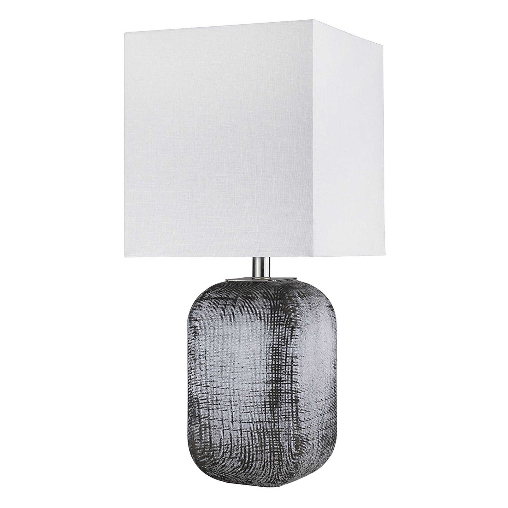 Trend Home 1-Light Polished Nickel Table Lamp By Homeroots - 399162 | Table Lamps | Modishstore - 3
