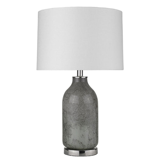 Trend Home 1-Light Polished Nickel Table Lamp By Homeroots - 399167 | Table Lamps | Modishstore