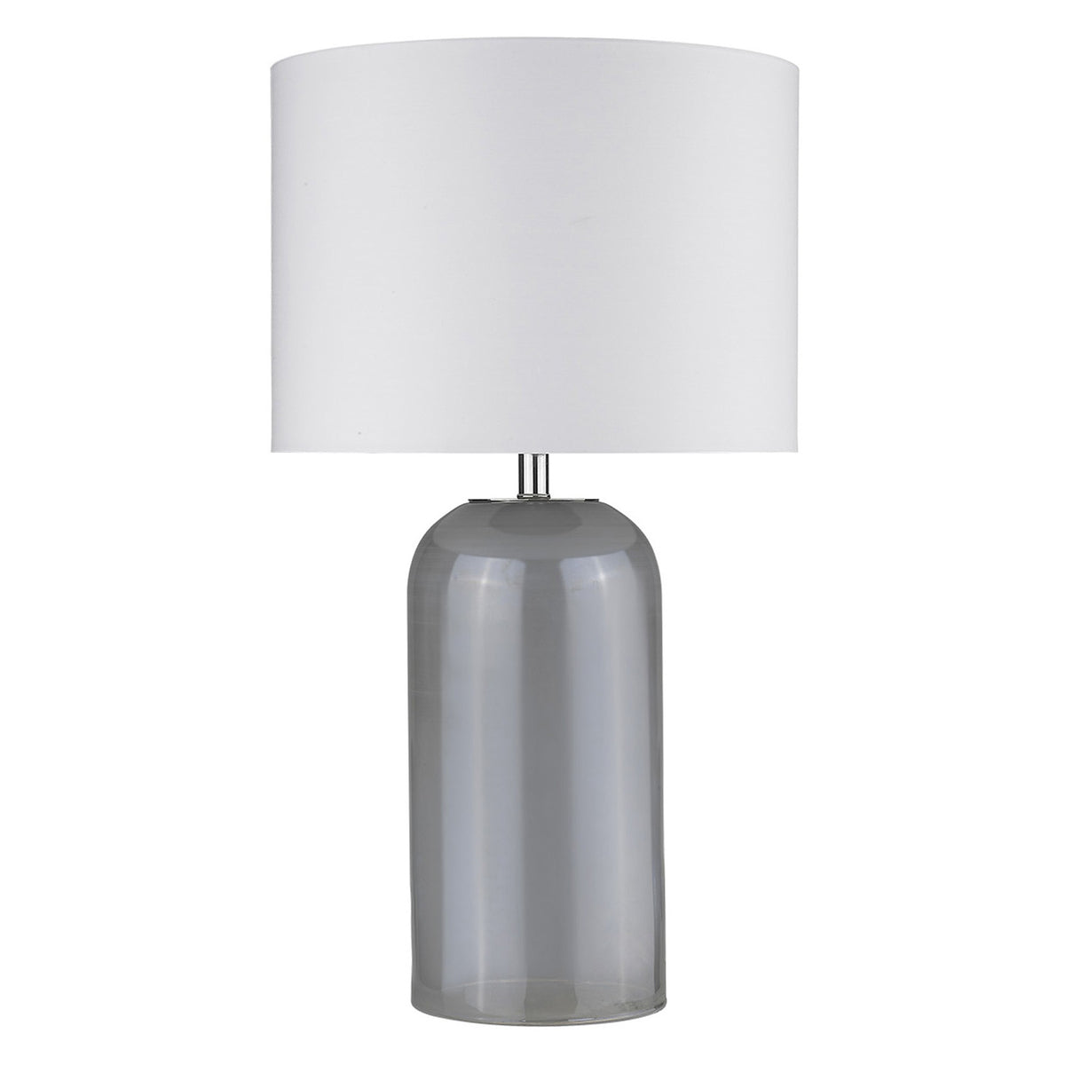 Trend Home 1-Light Polished Nickel Table Lamp By Homeroots - 399172 | Table Lamps | Modishstore