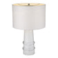 Trend Home 1-Light White Table Lamp By Homeroots - 399174 | Table Lamps | Modishstore - 3