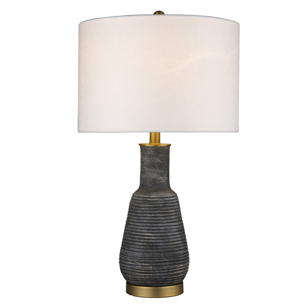 Trend Home 1-Light Brass Table Lamp By Homeroots - 399180 | Table Lamps | Modishstore - 2