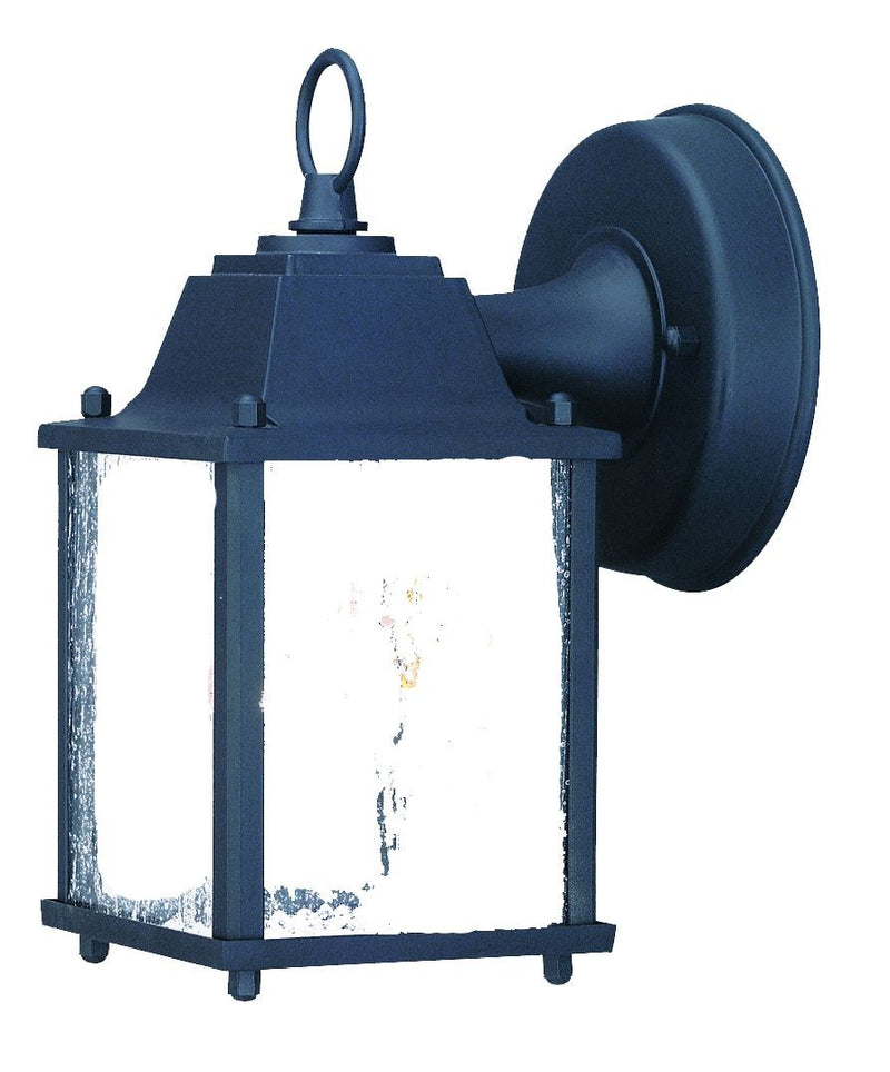 Matte Black Hanging Waterfall Glass Lantern Wall Light By Homeroots | Wall Lamps | Modishstore