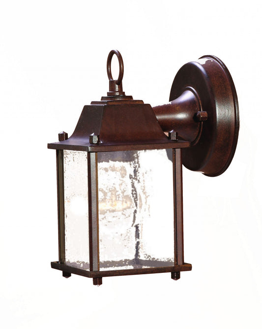 Dark Brown Hanging Waterfall Glass Lantern Wall Light By Homeroots | Wall Lamps | Modishstore