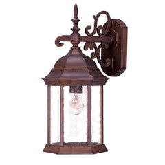 Narrow Brown Domed Hanging Lantern Wall Light By Homeroots