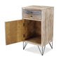 Modern Urban Rustic End Or Side Table By Homeroots | Side Tables | Modishstore - 5