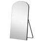 Black Arched Mirror with Stand By Homeroots | Mirrors | Modishstore