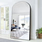 Black Arched Mirror with Stand By Homeroots | Mirrors | Modishstore - 4