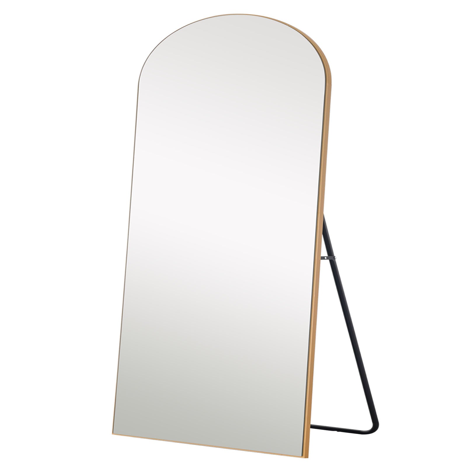 Black Arched Mirror with Stand By Homeroots | Mirrors | Modishstore - 5