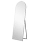 Arched Silver Full-length Standing Mirror By Homeroots | Mirrors | Modishstore - 2