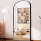 Black Arched Standing Mirror By Homeroots | Mirrors | Modishstore - 3