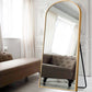Black Arched Standing Mirror By Homeroots | Mirrors | Modishstore - 7