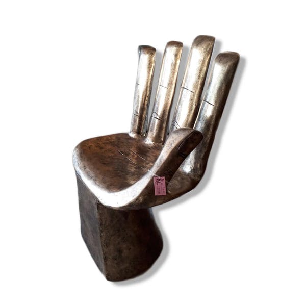 Hand Shaped Buddha Chair- Golden-2
