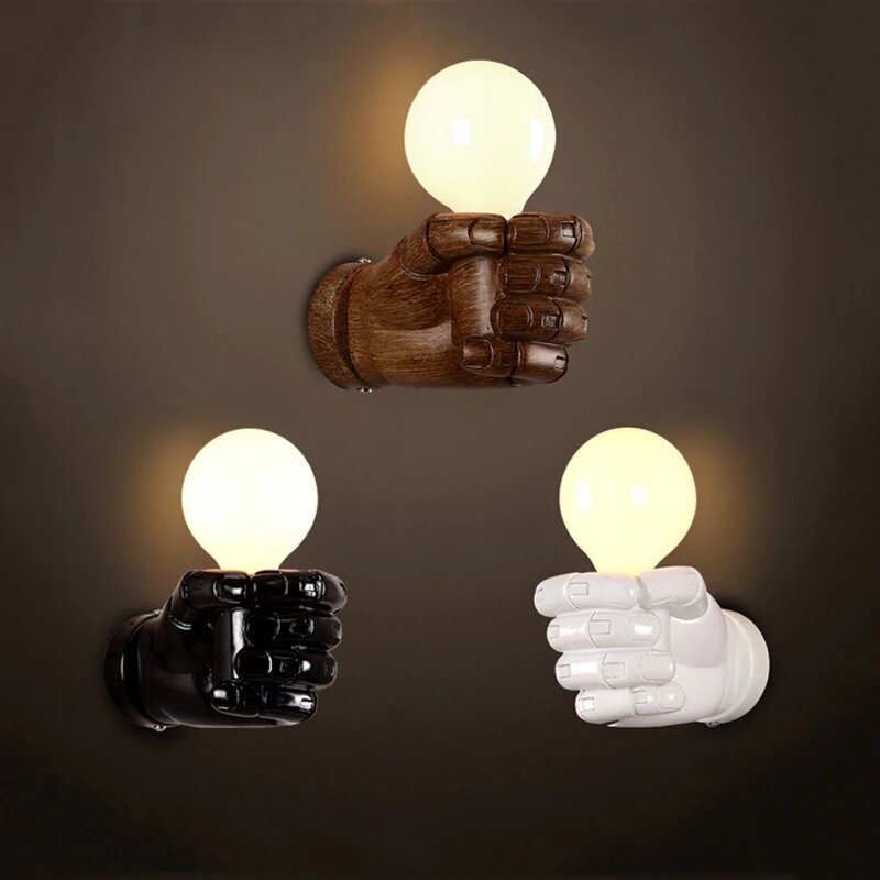 Retro Resin First Art Wall lamp by Artisan Living | ModishStore | Wall Lamps