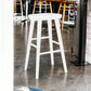 30" White Solid Wood Bar Stool By Homeroots | Bar Stools | Modishstore