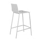 Set of Two Contemporary Acrylic and Nickel Counter Stools By Homeroots | Counter Stools | Modishstore - 4
